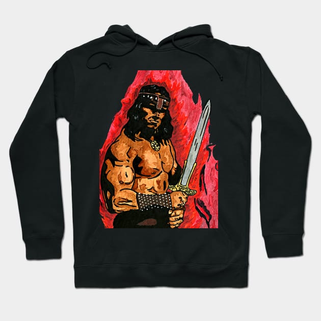 Conan Hoodie by BladeAvenger